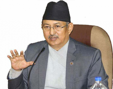 Home Minister Khand reaffirms govt support to Nepal Police in every challenge it faces