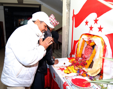 NC pays tribute to late leader Sushil Koirala