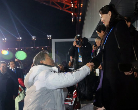Koreas share historic handshake at Olympic opening ceremony