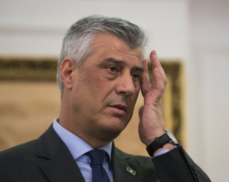 Kosovo president, 9 others indicted on war crimes charges