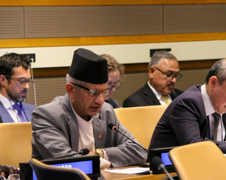 Nepali delegation to 74th UNGA participates in series of meetings in New York