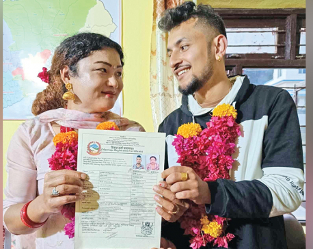 Historic same-sex marriage registration brings milestone for LGBTQ+ rights in Nepal