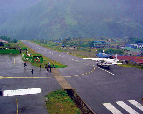 Air services resume at Tenzing Hillary Airport in Lukla