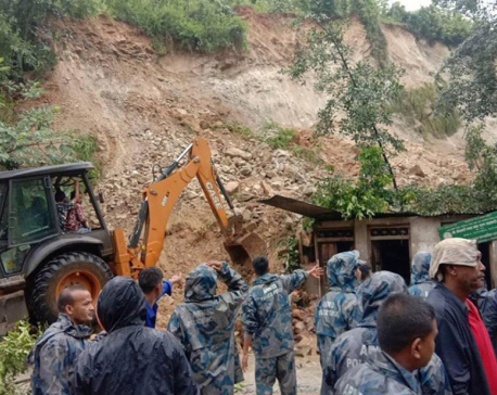 Landslide kills child in Kavre