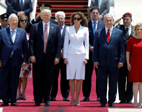 Trump, in Israel, says he has new reasons to hope for Middle East peace