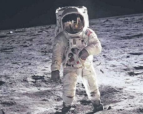 Moon astronaut Aldrin visiting Nepal