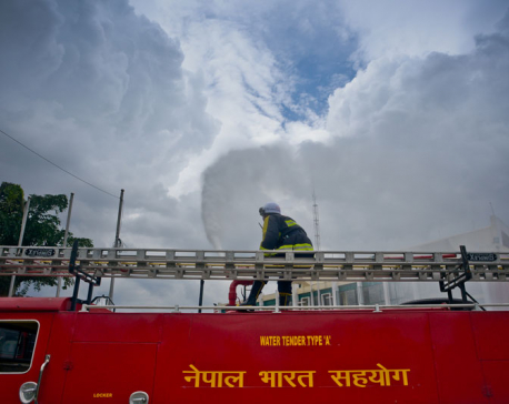 India gifts Nepal 17 fire engines