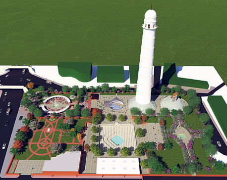 Govt unveils design for new Dharahara