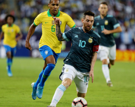 Messi goal gives Argentina 1-0 win over Brazil