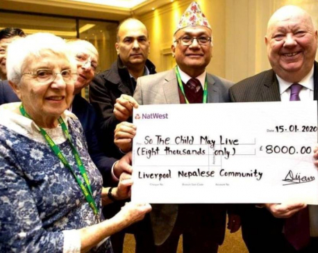 Liverpool Nepali Society raises £19,000 to help improve care of children with cancer at Kanti Children's Hospital