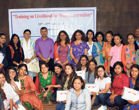Livelihood training for women empowerment