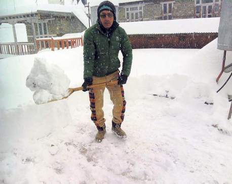 Lack of snowfall in mountain districts worries residents