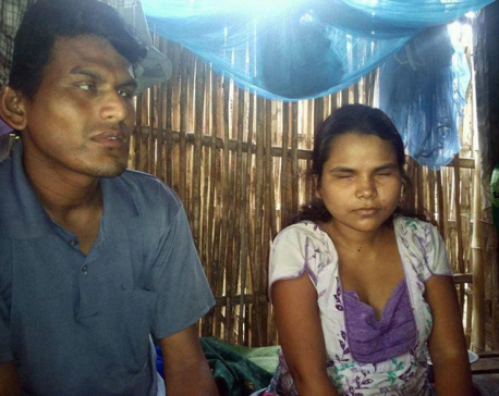 Chance mobile phone call leads blind couple to wedlock