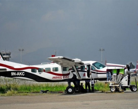 Makalu Air cargo plane crashlands in river, crew safe