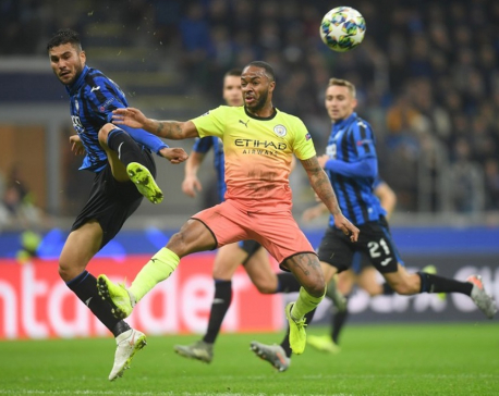 Atalanta fight back to draw with Man City as Kyle Walker ends up in goal