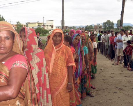 Overwhelming voter turnout in Madhes shows their desperation to vote