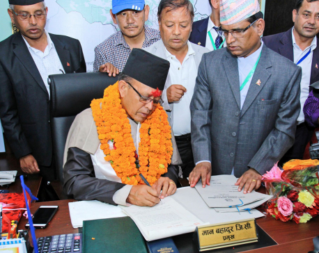 Pokhara's new mayor gets into action on day one