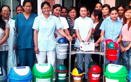 Seven hospitals in Nepal to improve healthcare waste management system