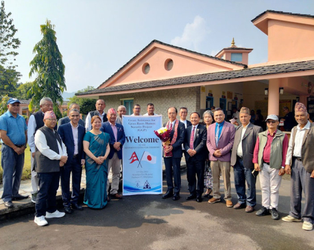 Japan hands over medical equipment for surgical eye camps to Himalaya Eye Hospital in Pokhara