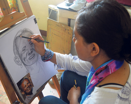 Kathmandu and art:  A sizzling affair