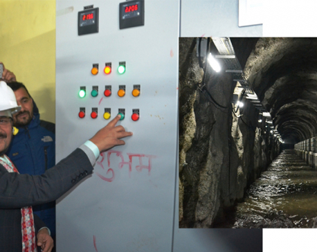 14 km of tunnel of Melamchi Drinking Water Project filled with water