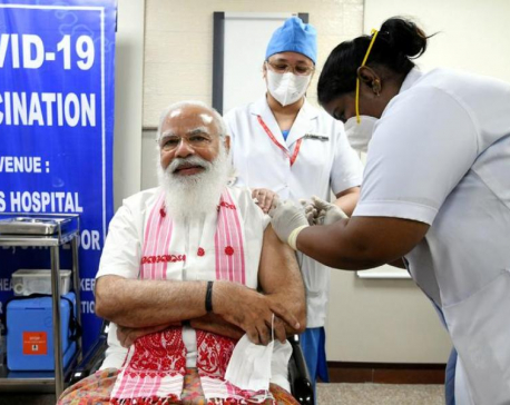 Modi takes home-grown vaccine as India widens immunisation drive