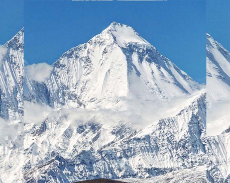 Photojournalist Poornima Shrestha scales Mt Dhaulagiri with 19 others