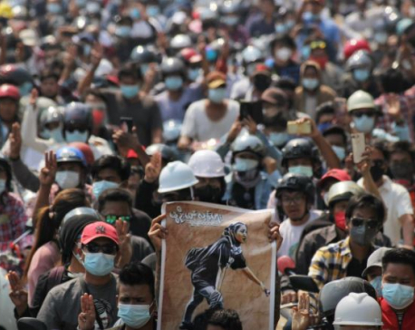Myanmar protesters defy crackdown as U.N. envoy warns of 'imminent bloodbath'
