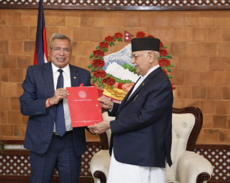 Nepal Chamber of Commerce submits 43 recommendations to PM Oli, advocates for flexible monetary policy