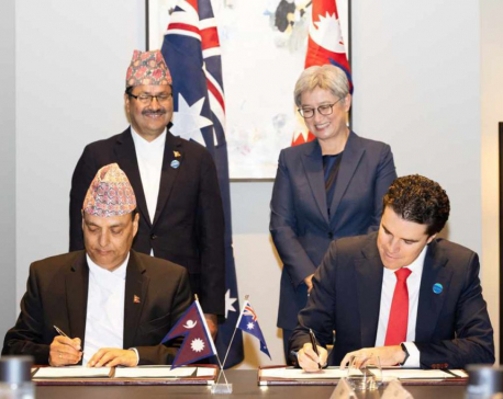 Nepal and Australia sign Trade and Investment Agreement