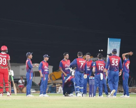 Nepali cricket team returns home from Oman tour