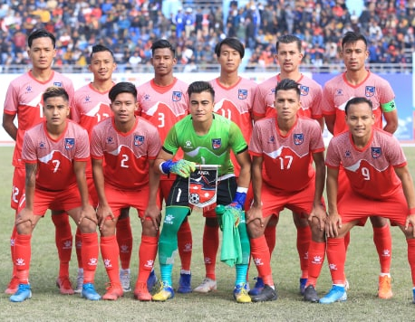 Men's football: Maldives takes lead against Nepal