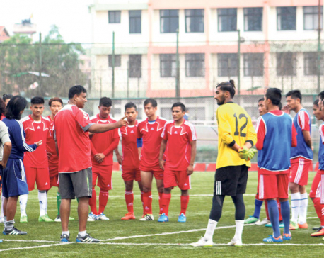 Bimal stars in Nepal-Bangladesh friendly match