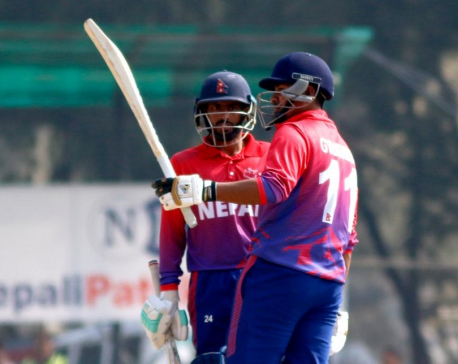 Nepal gives a target of 218 runs to Phillippines