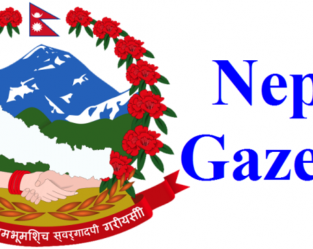 Names of national martyrs published in Nepal Gazette
