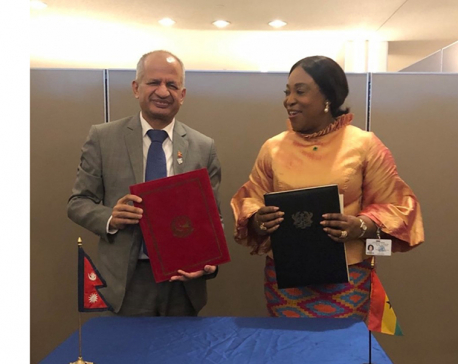 Nepal-Ghana establish diplomatic relations