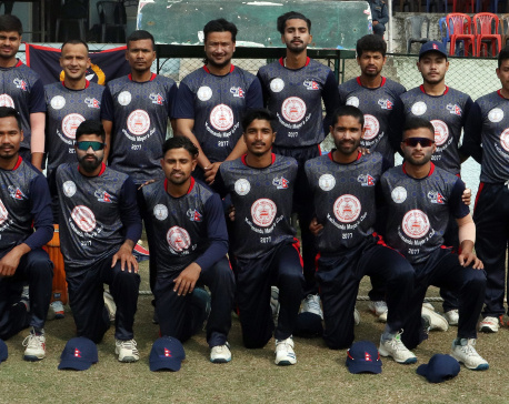 Nepal Police Club thrashes APF by eight wickets to lift Mayor’s Cup