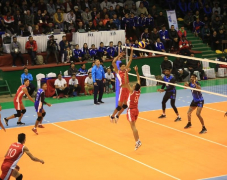 SAG Men’s Volleyball: Nepal loses to India