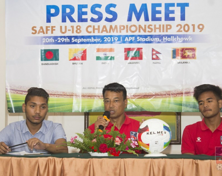 Nepal eyeing hat-trick in SAFF U-18 Championship