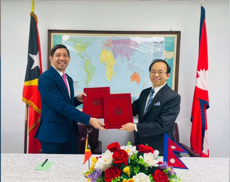 Nepal and Democratic Republic of Timor-Leste establish diplomatic relations