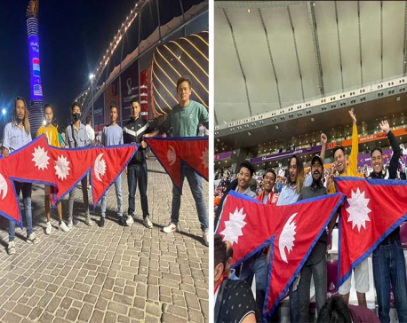 Coca-Cola Nepal gives opportunity to watch live FIFA World Cup match to Nepali Migrant Workers in Qatar
