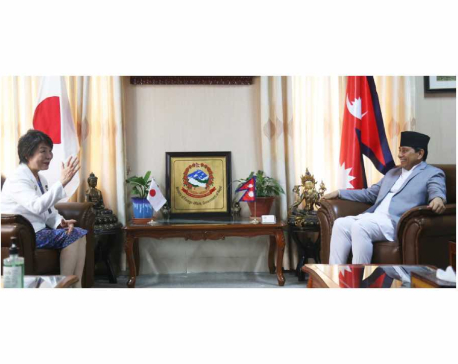 Nepal, Japan Foreign Ministers hold bilateral talks
