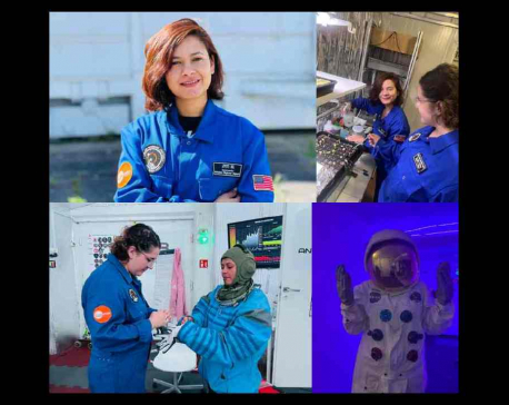 Jyoti KC certified as an analogue astronaut