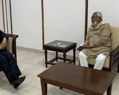 Ambassador Acharya holds meeting with Bihar CM Nitish Kumar