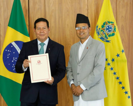 Nepal's ambassador to Brazil presents credentials