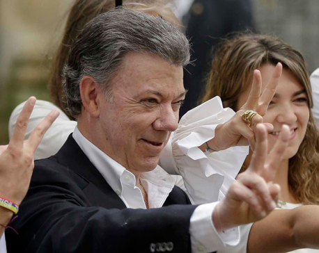 Colombian leader Juan Manuel Santos wins Nobel Peace Prize