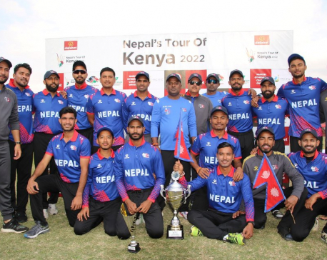 Nepal clean sweep Kenya in ODI series