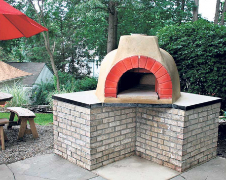 Making your own wood fire pizza