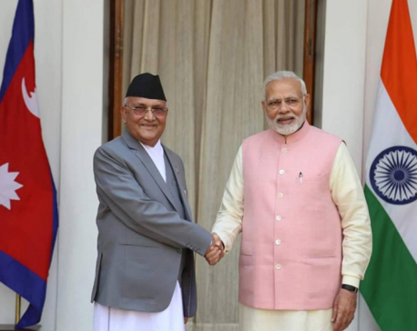 PM Oli holds telephonic conversation with Indian counterpart Modi