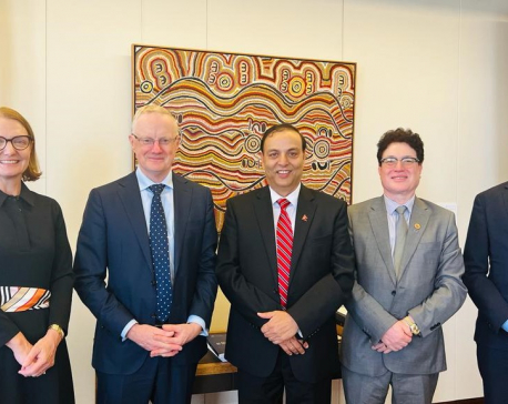 Ambassador Pokharel meets Governor of Reserve Bank of Australia